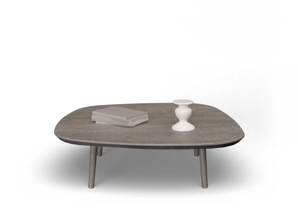 Tavolino di design per salotto - modello Sasso medio Scandola