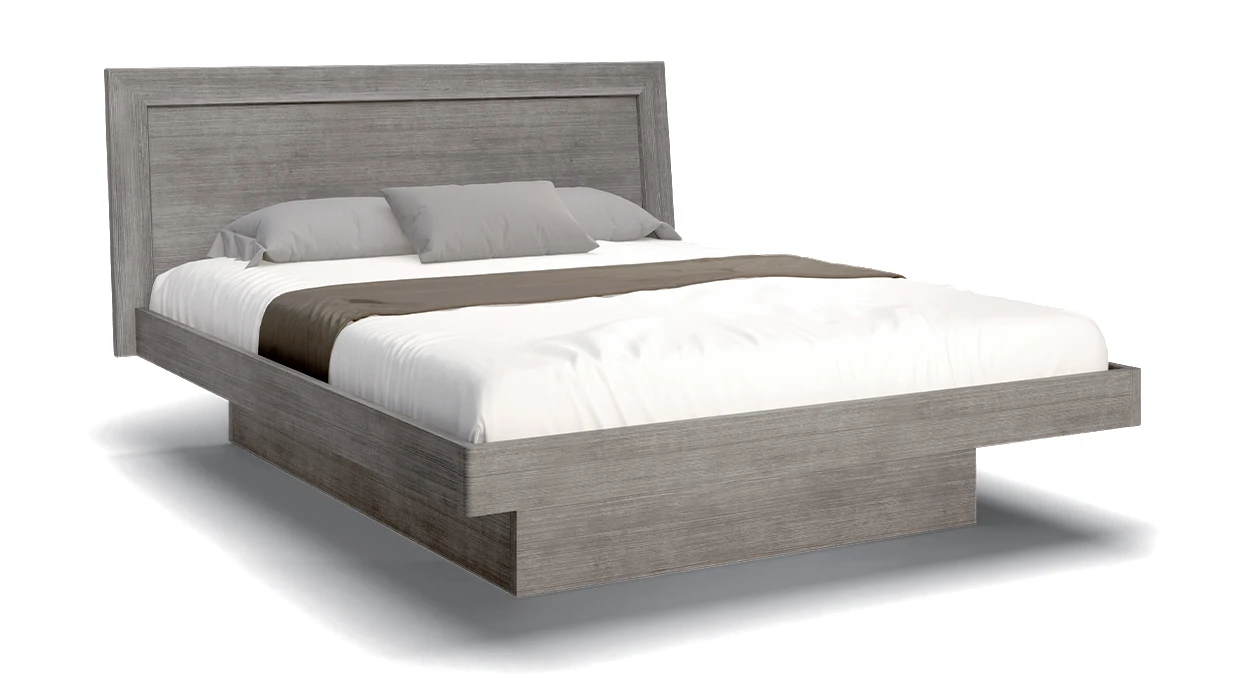 Letto in legno con contenitore, modello FADA