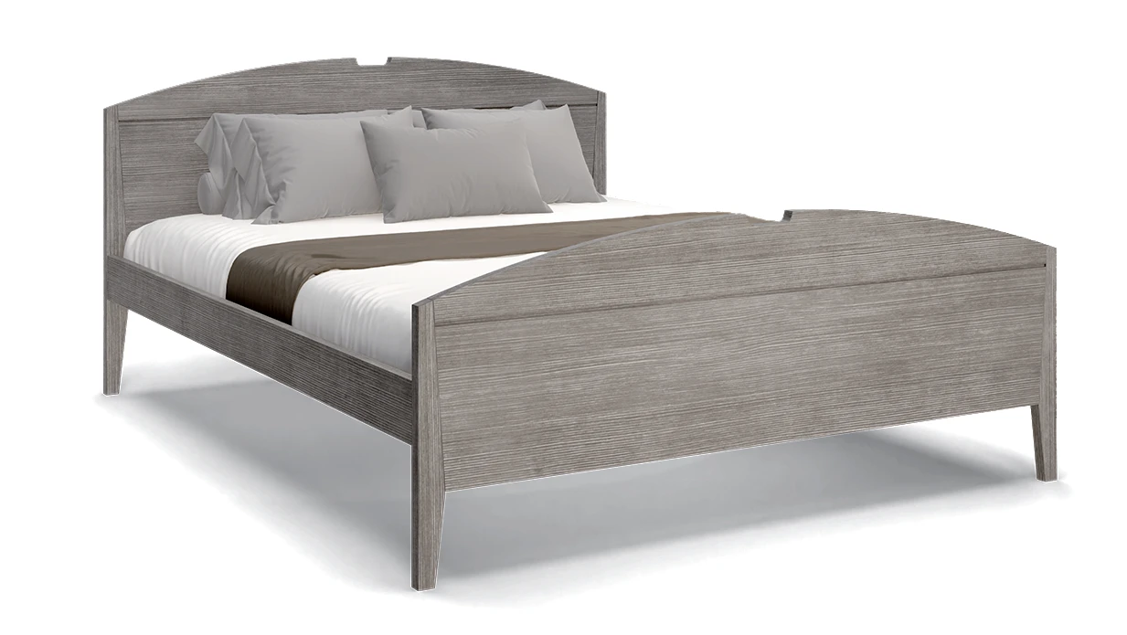 Letto matrimoniale stile shabby chic, Scandola Mobili