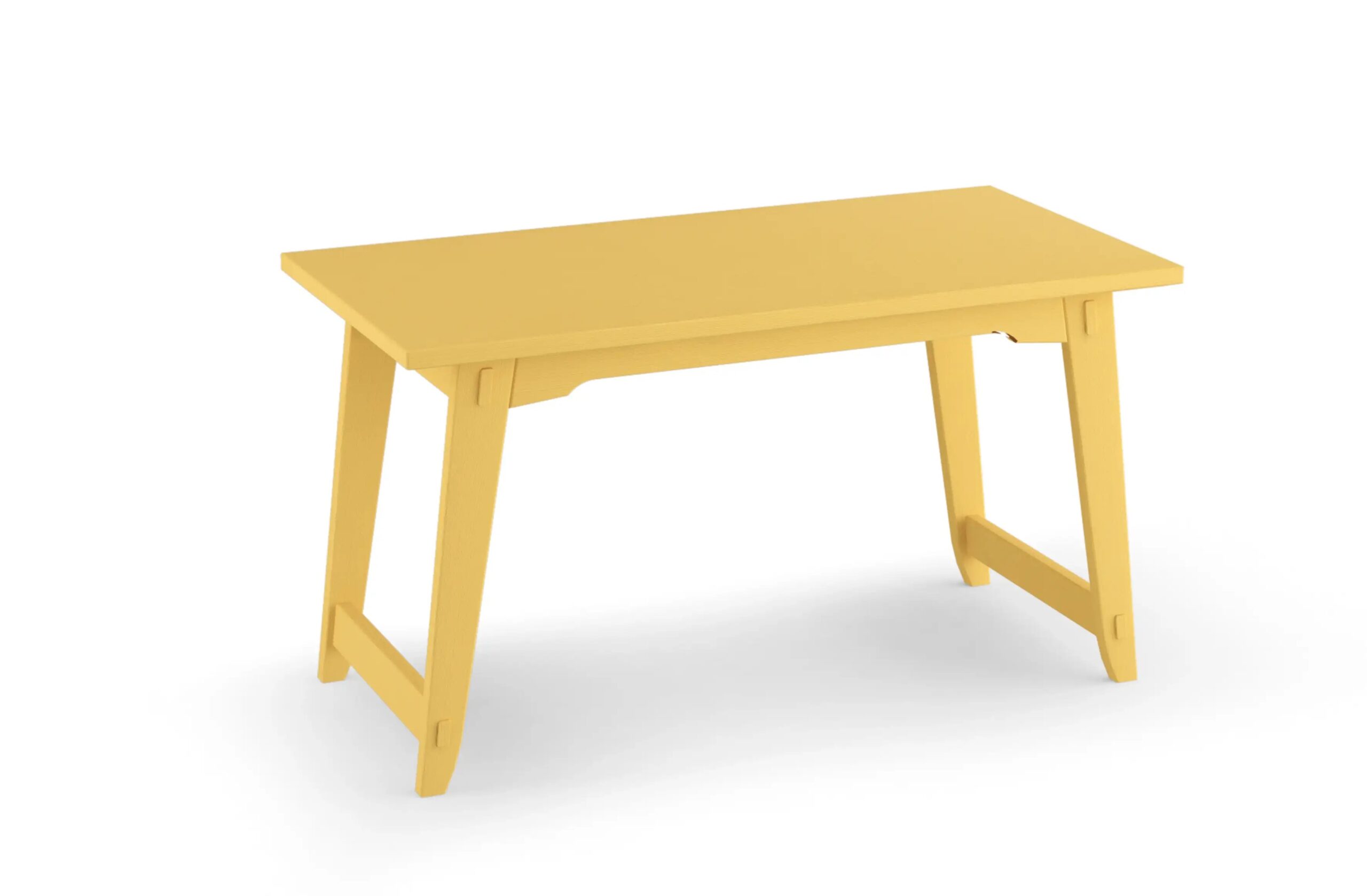 Einfacher Schreibtisch aus Holz